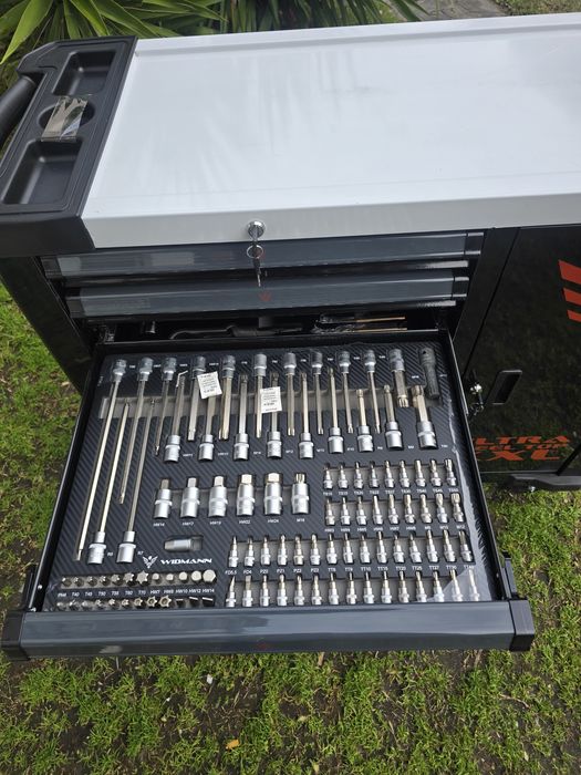 Carrinho de ferramentas XXXL 7 gavetas completas novo