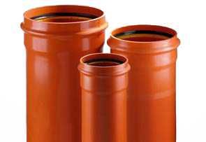 Труба ПВХ для наружной канализации DN 110, 160, 200