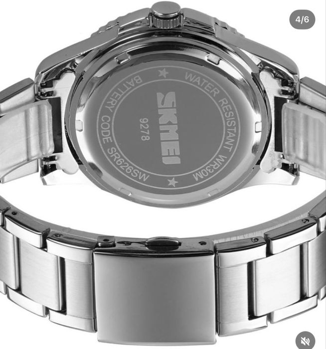 Чоловічий годинник SKMEI /  сталь / Водонепроникний 30м /NEW