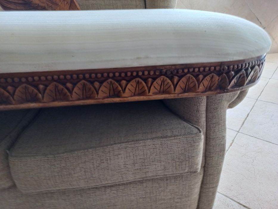 Chaise longue cor branco gelo