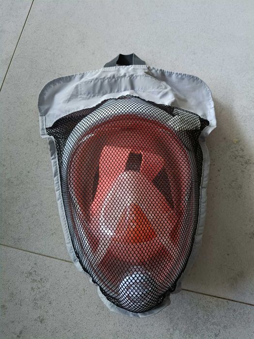 Decathlon maska do snorklingu easybreath s-m