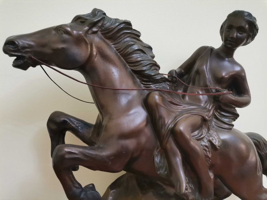 Rzeźba figuralna "Déesse à Cheval"  druga połowa XIX wieku