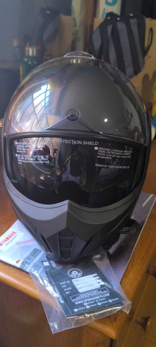 Capacete modular/ REBATIVEL preto mate