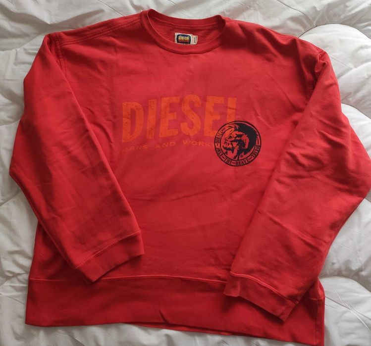 Camisola Diesel Vermelha L FASHION LARGA