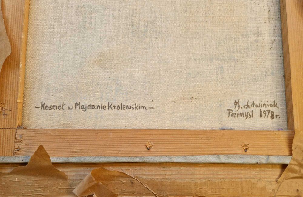 M. Litwiniuk 
Kościół w Majdanie Krolewskim