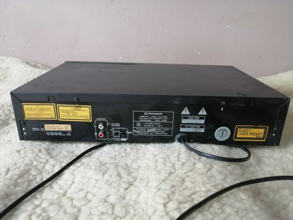 Odtwarzacz Cd Pioneer Pd-102