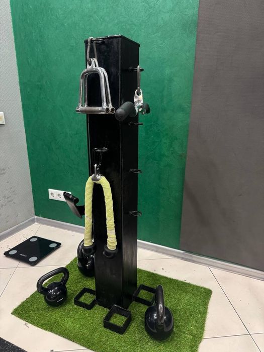 Стійка для рукояток (тримач для аксесуарів блочних тренажерів)