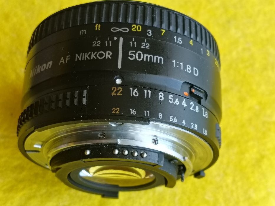 Фото об'єктив NIKON AF Nikkor 50 mm f/1.8 D для камер Nikon DSLR