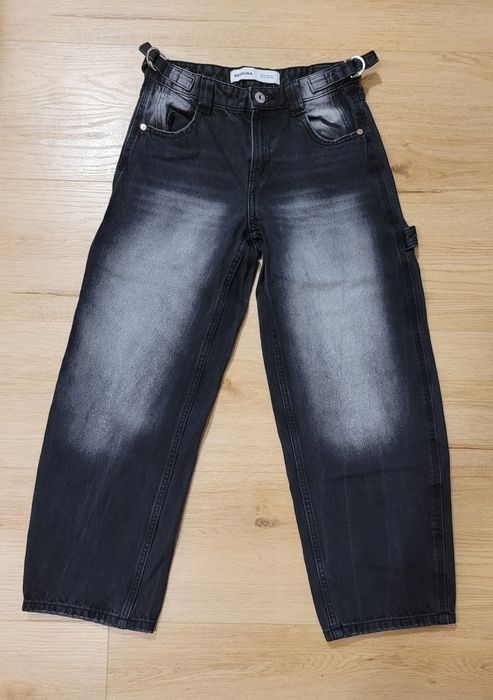 Jeansy dziewczęce Bershka 10-12 lat