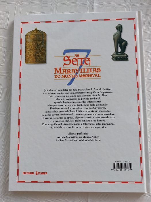 2 livros As sete Maravilhas