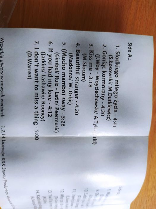 Zestaw dwóch kaset magnetofonowych z serii Jaka to melodia