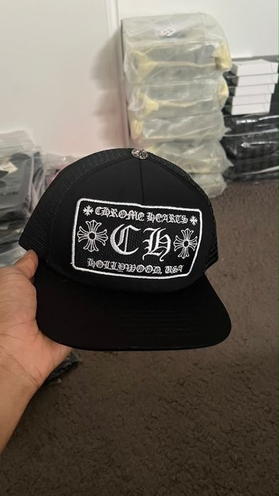 chapéu chrome hearts