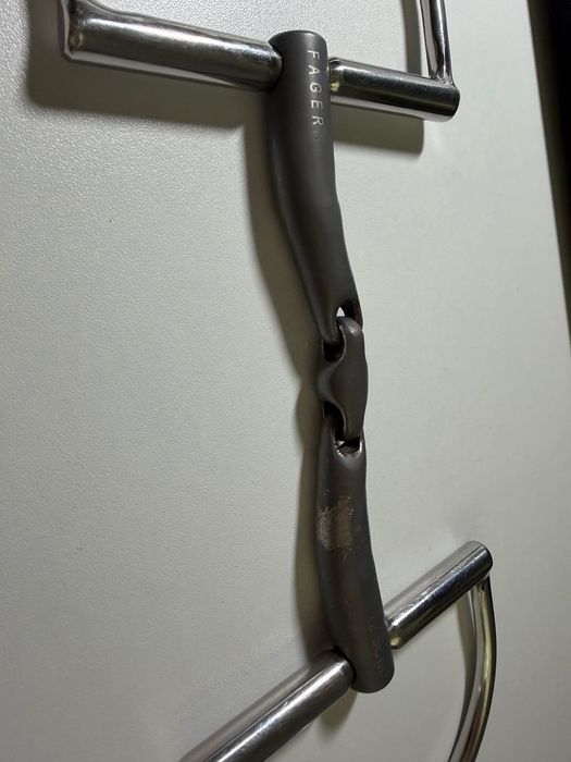 Wędzidło fager Maria titanium