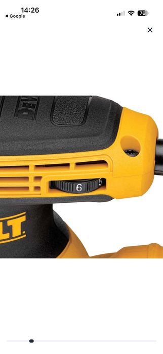 Lixadora Dewalt de 280W
