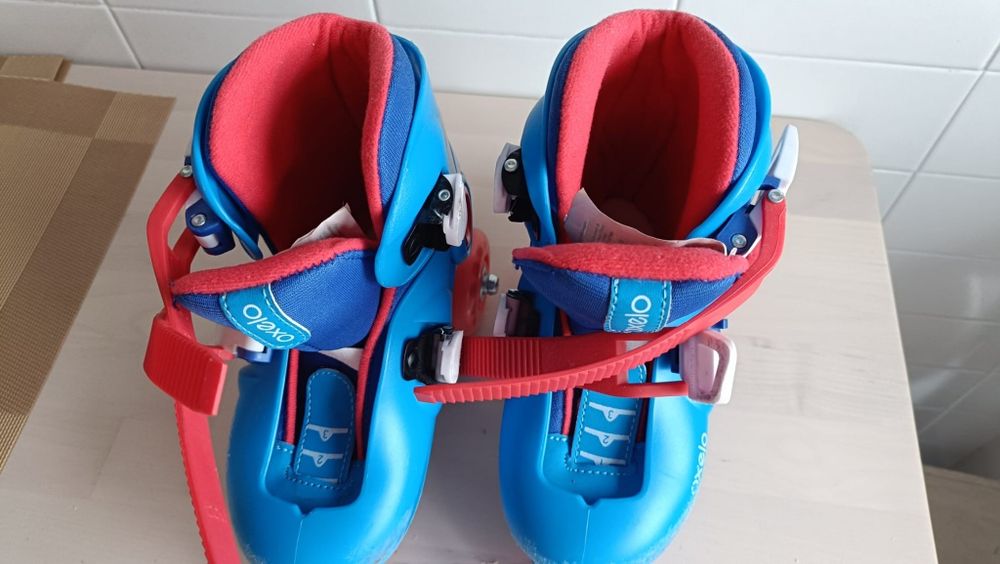 Play 3 Inline Skates Blue – Adjustable Size 26–28 (Lightly Used)64284667493891122