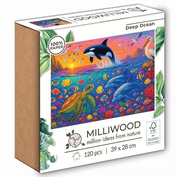Puzzle 120 elemenrtów. Milliwood. Deep Ocean. Alexander. Nowy Produkt