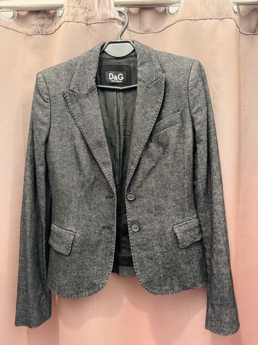 D&G Dolce & Gabbana – vintage marynarka wełniana (IT40 / S)
