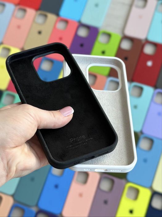 Чохол на Айфон 16 про та інші, силіконовий silicone case pro max