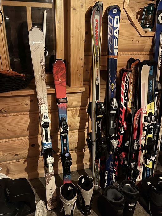 Sprzedam Narty, snowboard, buty. Head,salamon i wiele innych
