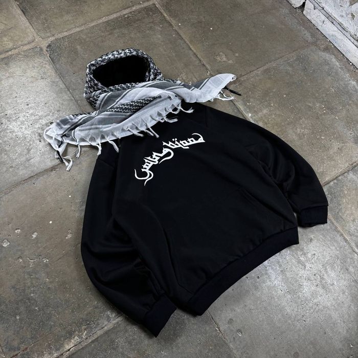 Strella Desert Hoodie, худі з арафаткою, velour scarfs, худи с платком