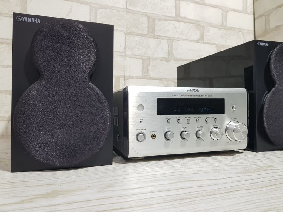 Музичний центр YAMAHA RX-E810/NS-BP110, *2x65 Вт, б/у з Німеччини