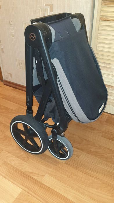 Візок ПРОГУЛКА Cybex (Коляска) Balios S Lux Soho Grey (з бампером)