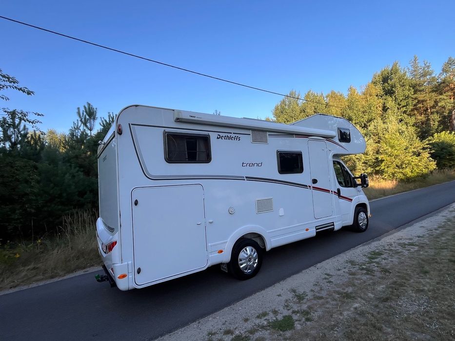 Fiat Dethleffs  Trend A 6977 6 Os Automat  2.3 150 KM Automat 2 x Klima Solar Toaleta Markiza Prysznic Ładny Stan