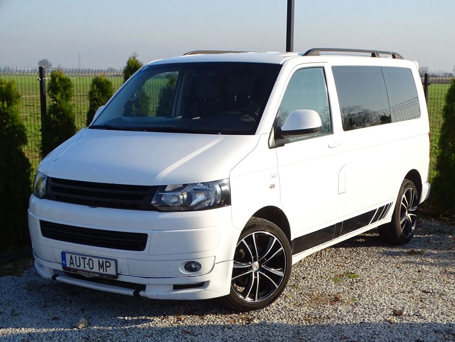 Volkswagen Transporter 2.0 Tdi 140KM DSG Automat Klimatronik ESP Dwa kluczyki