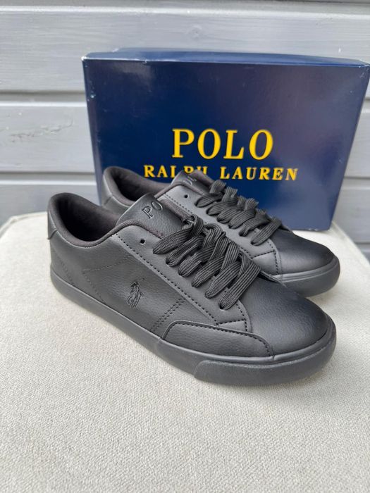 Nowe sneakersy niskie unisex POLO RALPH LAUREN czarne 39