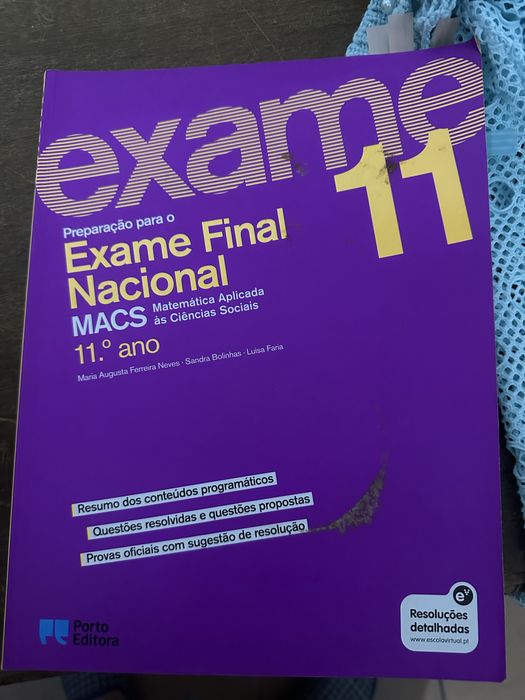 Livro de Apoio a Exames