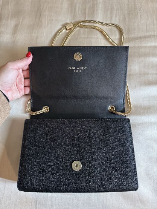 Mala tipo clutch preta – estilo inspirado em designer