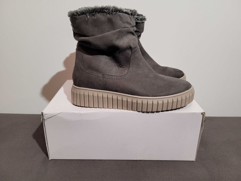 Botki ocieplane zimowe damskie S. Oliver