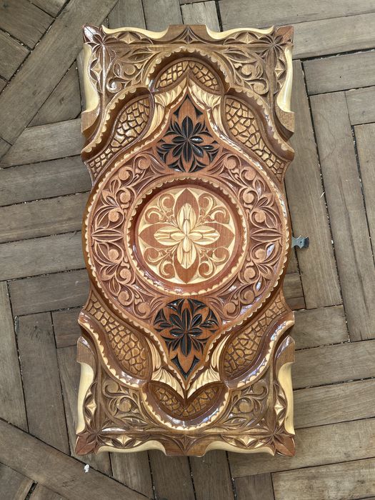 Резные нарды  б/ у