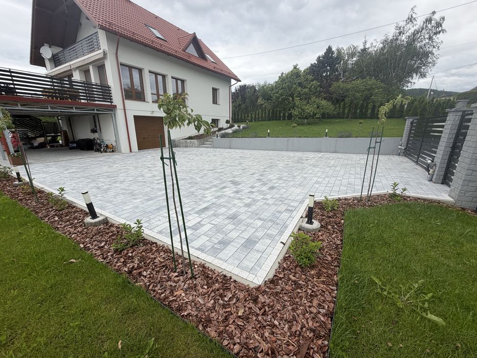 BRUKARSTWO ,układanie kostki, kostka brukowa/granitowa/GRES, MINIKOPARKA