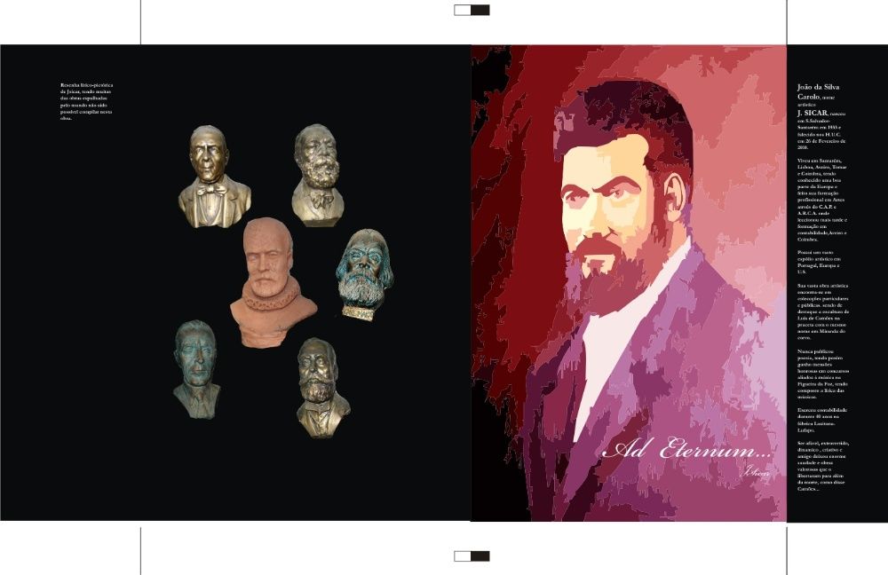 Livro/Rarissimo, Pintura,/Poesia/Escultura do falecido Mestre J.SiCAR