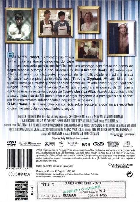 O meu nome é Bill (Bill)