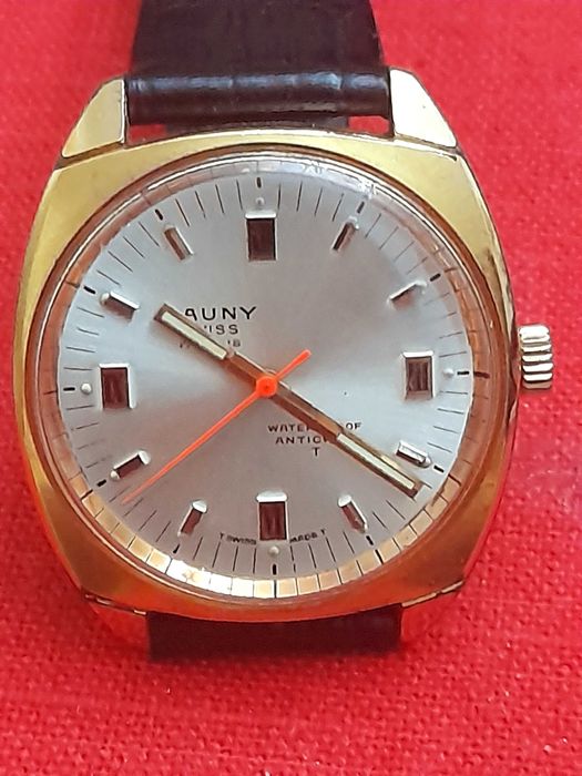 Relógio CAUNY SWISS Corda Manual