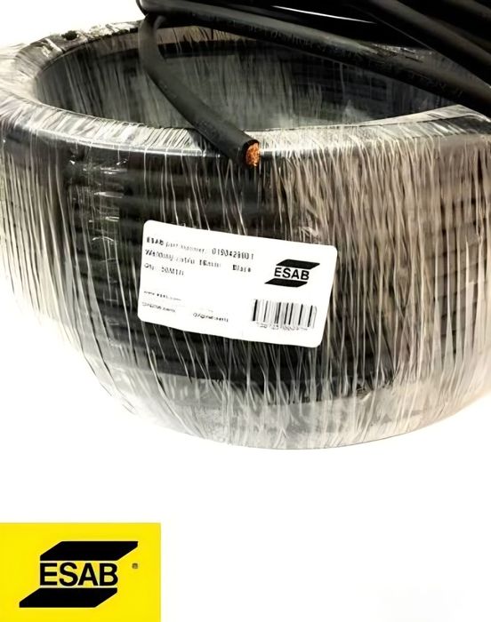 Кабель зварювальний Esab 16мм² 25мм²