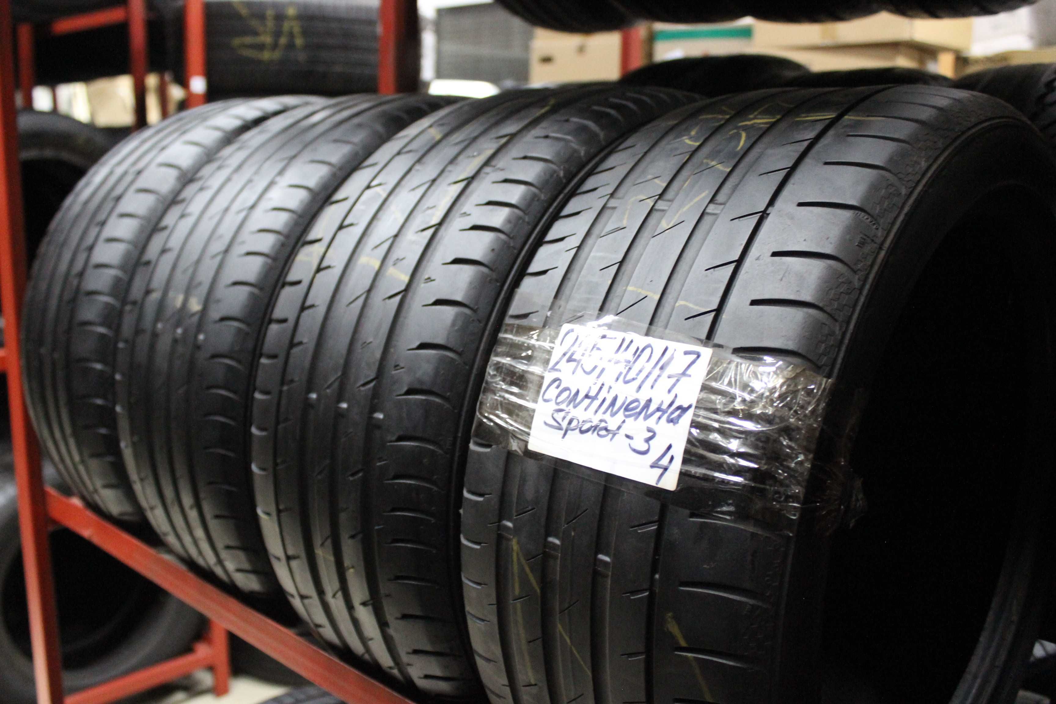 245-40-R17 CONTINENTAL CONTI SPORT-3 комплект летняя резина GERMANY: 2 ...