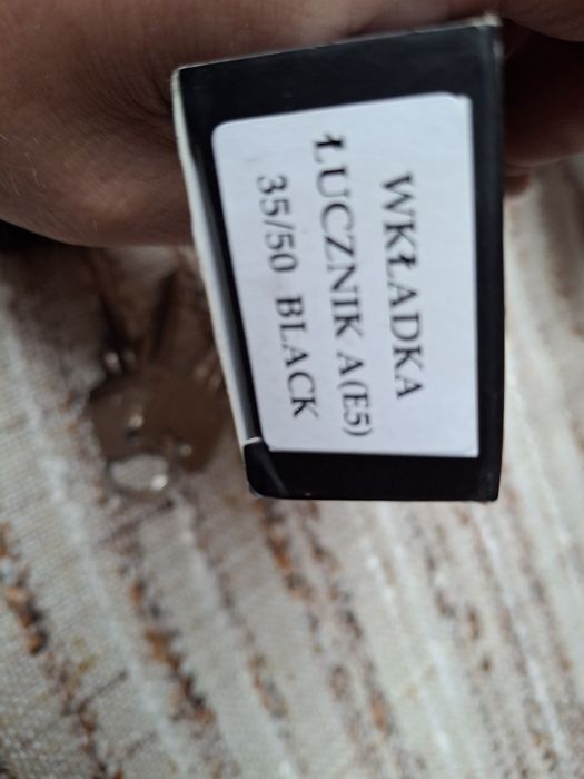 Wkładka Łucznik 35/50 czarna