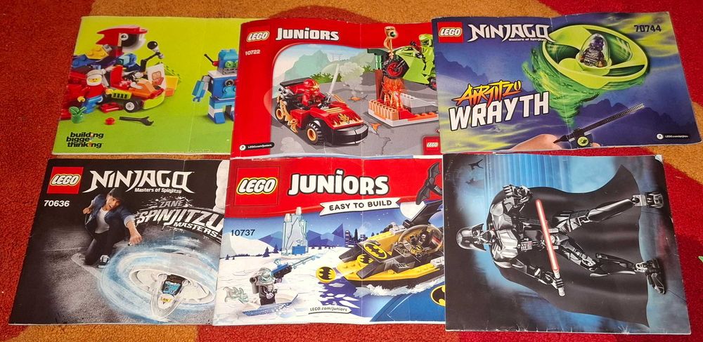 Lego Instrukcje pudełka po 1zł