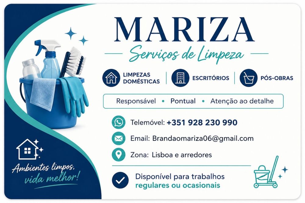 Serviços de Limpeza em Lisboa e Arredores