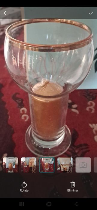 Castiçal com vela flutuante Bormioli Rocco