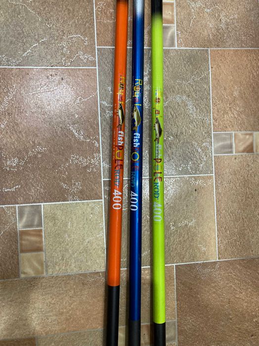 Удилище 4/5/6 метрів НОВІ