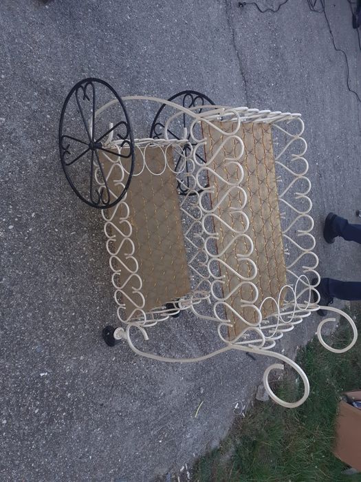 Wózek barek prl, ogrodowy retro lata60 ,shabbyvintage