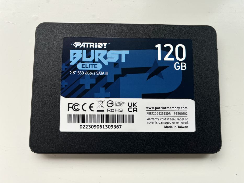 SSD диск Patriot Burst 120gb