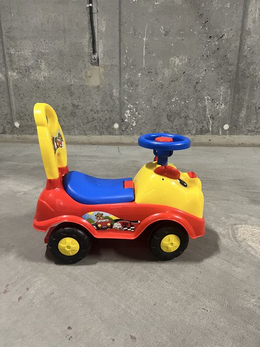 Jeździk Chodzik Pchacz Auto Miś