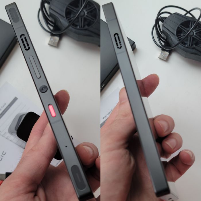 ZTE Nubia Redmagic 10 Pro (2-сім.)Флагман.Ідеальний стан.пам.12/256гіг.Екран 144Герц.Батарея7050мАч.Є Вентилятор+спец.Охолодження