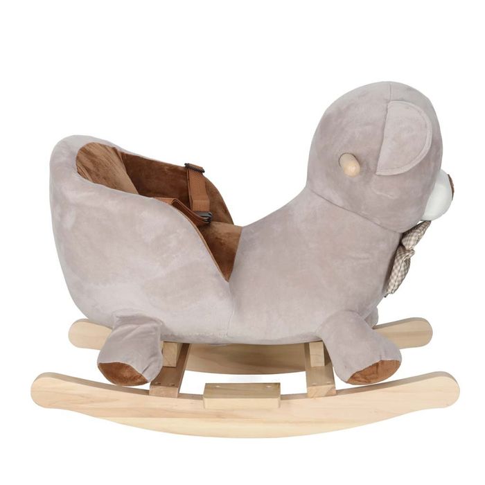 Miś na biegunach bujak pluszowy z miękkim siedziskiem