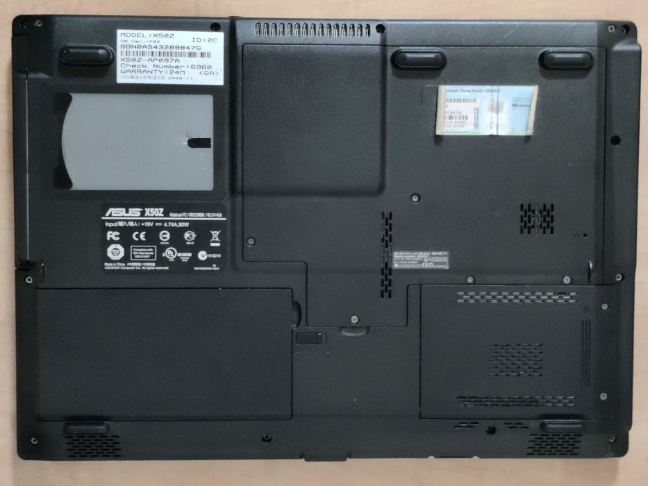 Asus X50Z (Peças)64739071158658122